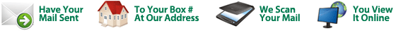 Mail Forwarding Steps